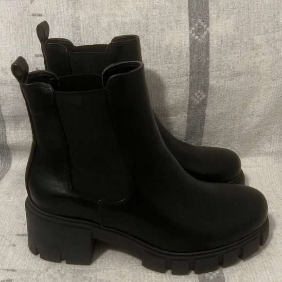 Madden Girl Shoes Madden Girl Womens Tessa Chelsea Boot Black Paris
